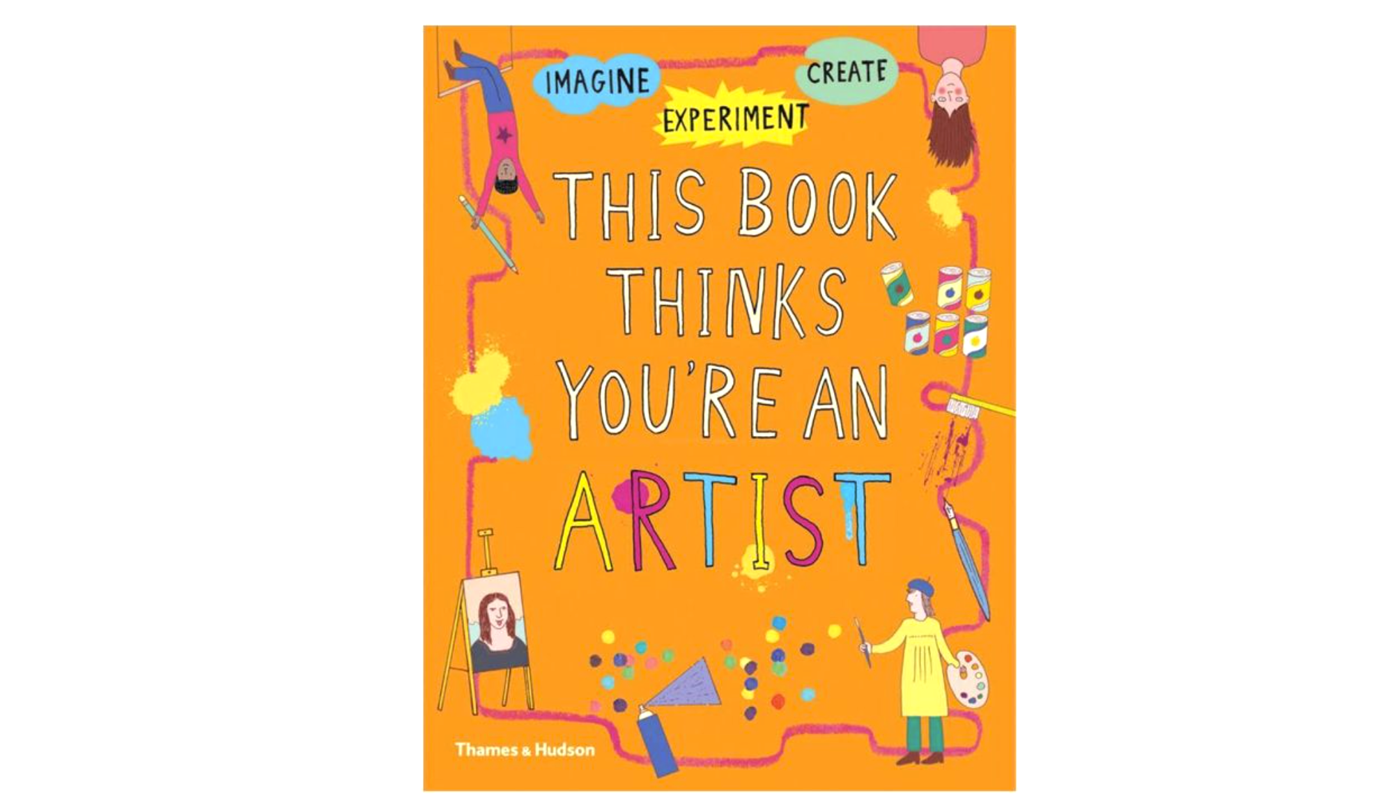 “This Book Thinks You’re an Artist” creative, playful activities! post thumbnail image