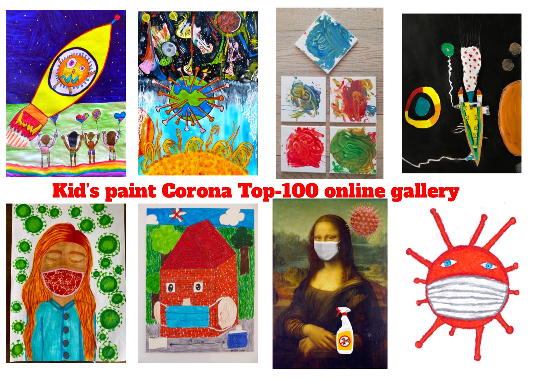Top 100 #Kidspaintcorona art campaign 2020 post thumbnail image